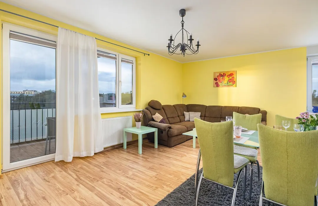 Apartment with Balcony Okopowa Kołobrzeg by Noclegi Renters-1